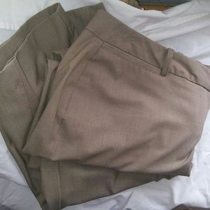 Light Brown Slacks Curvy Fit sz 16W